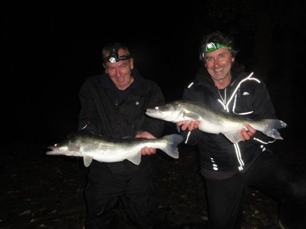 Simon Dodd and Phil Ellis 7lb 8oz Zander