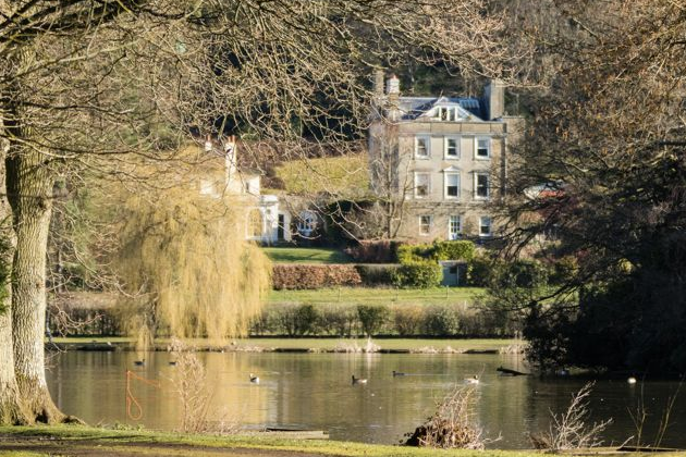 Old Lake and Bury Hill House