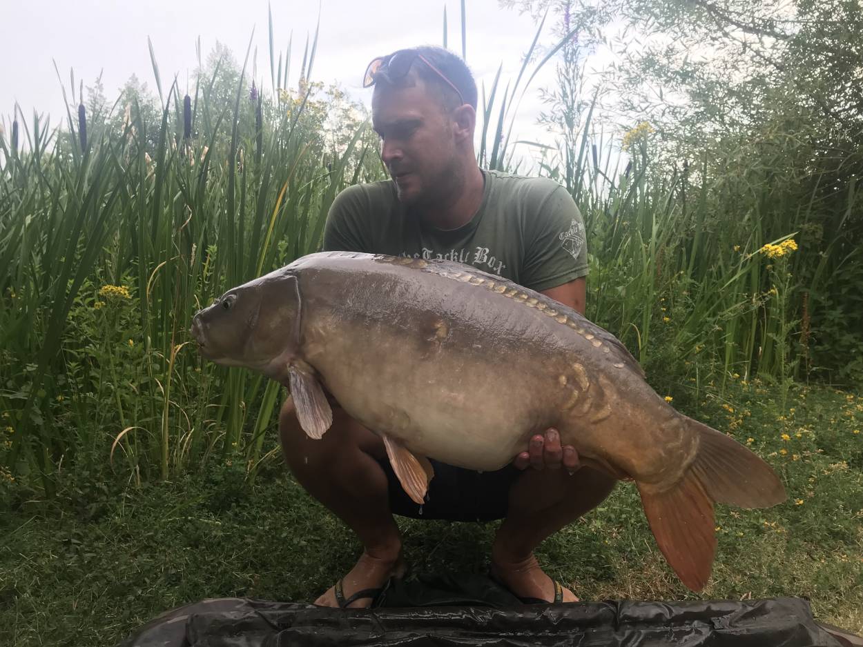 John Botting with The Parrot at 31 lb 4 oz