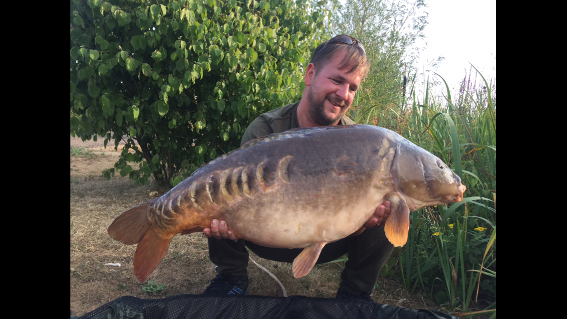 Matt White with Friar Tuck at 32 lb 4 oz