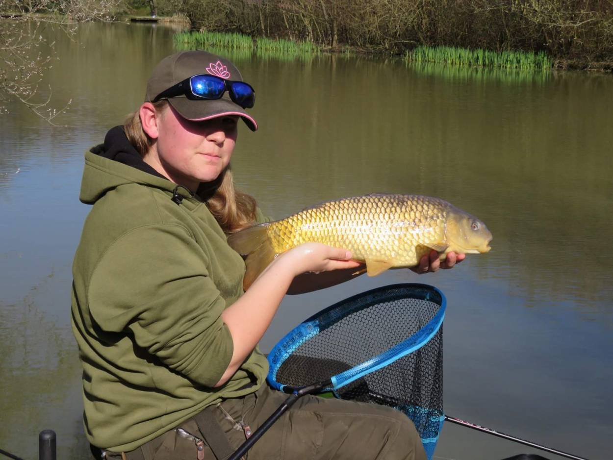 Chrissy Wiggins on Bonds Lake