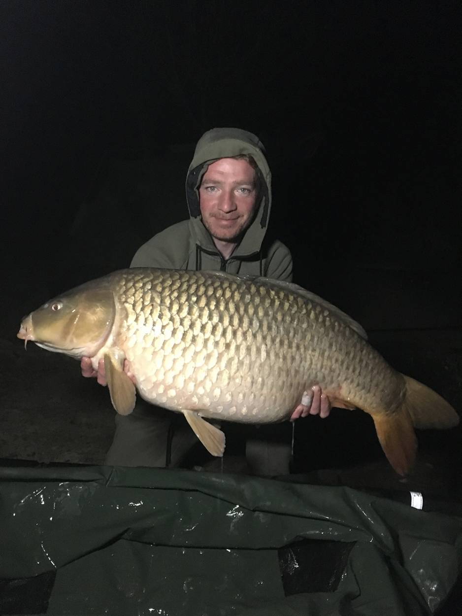 James Whitmore with the Silver Common at 35 lb