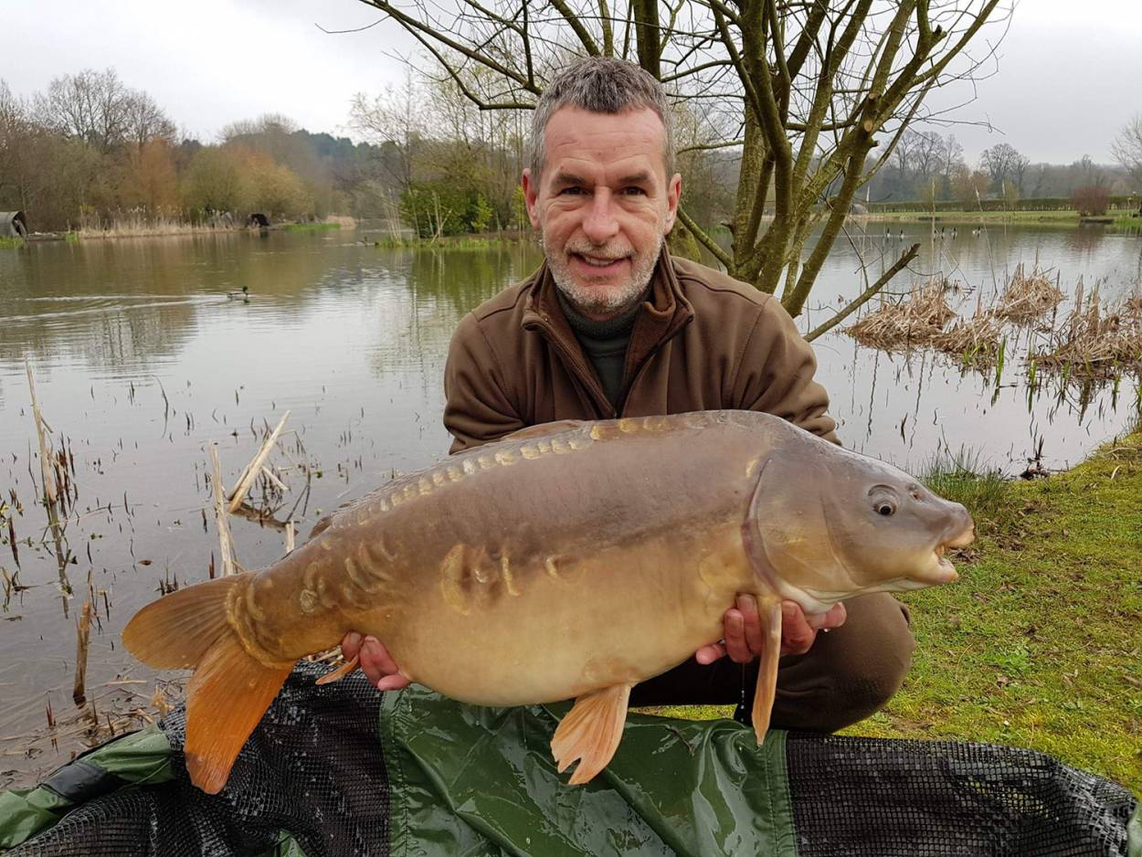 Mark Savage 32 lb 2 oz from Temple Lake