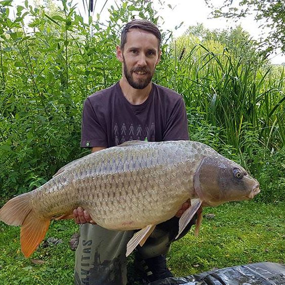 Michael Oliver with The Ghost at 33 lb 14 oz 2