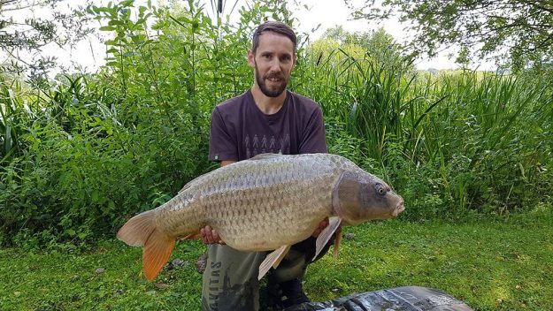 Michael Oliver with The Ghost at 33 lb 14 oz 2