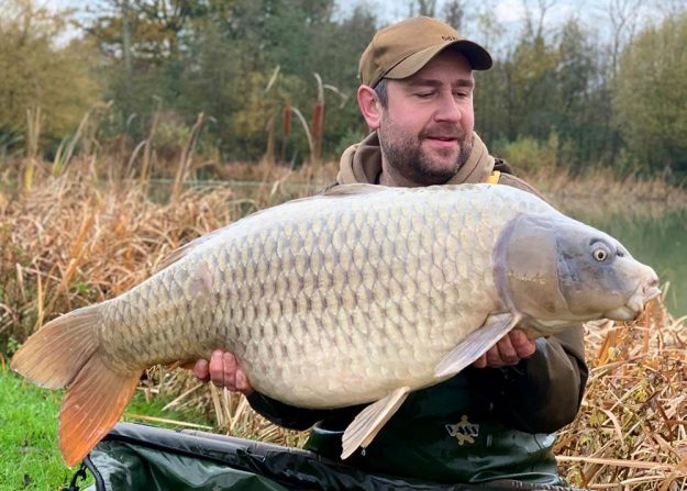David McCallum with The Ghost at 36 lb 14 oz