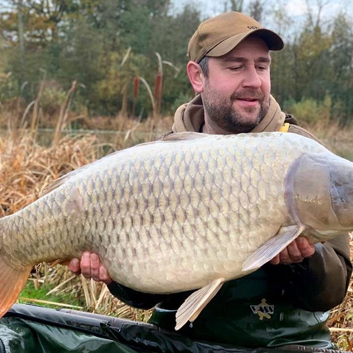 David McCallum with The Ghost at 36 lb 14 oz