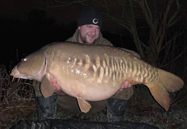 Matt White with the Double-Row Linear at 40 lb 14 oz