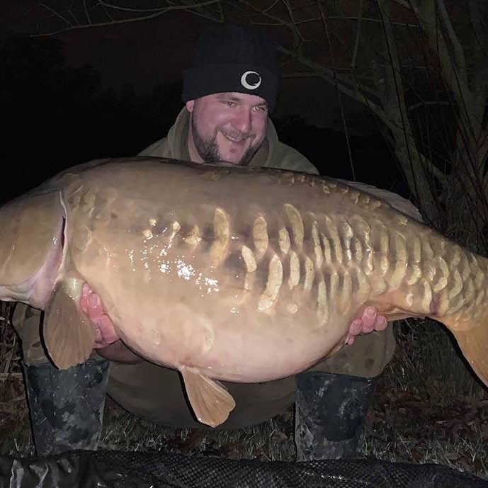 Matt White with the Double-Row Linear at 40 lb 14 oz